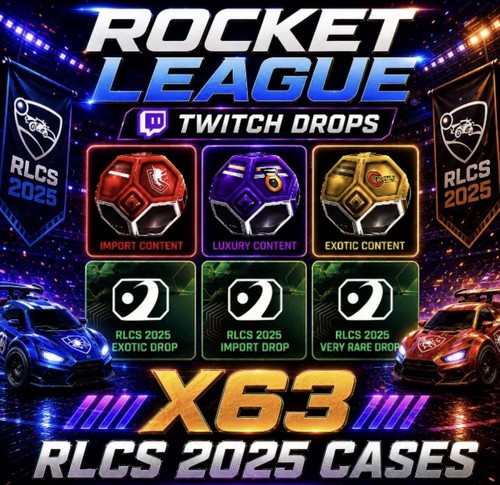 Rocket league x63 items drops - rocket,