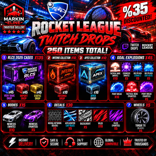 Rocket league twitch drops - rocket,