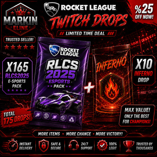 Rocket league twitch drops - league,