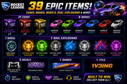 Rocket league twitch drops - rocket,