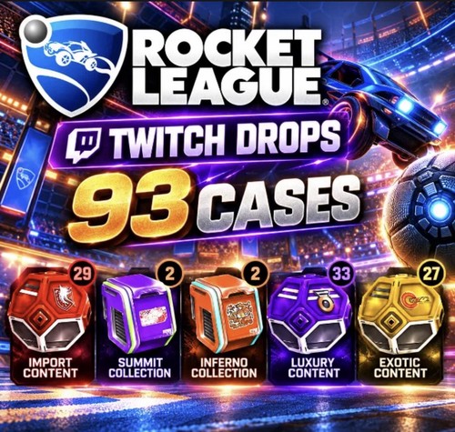 Rocket league x93 - x93, items