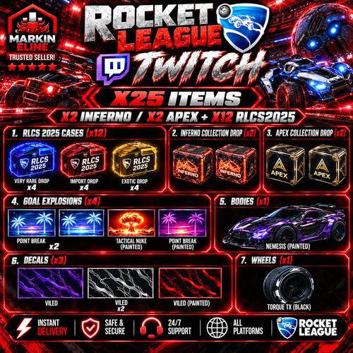 Rocket league x25 - rocket, |🔥x25